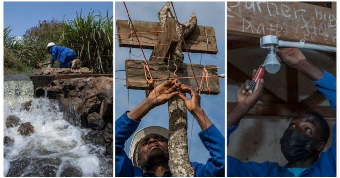 Inventor leva eletricidade para vila inteira usando apenas sucata no Malauí