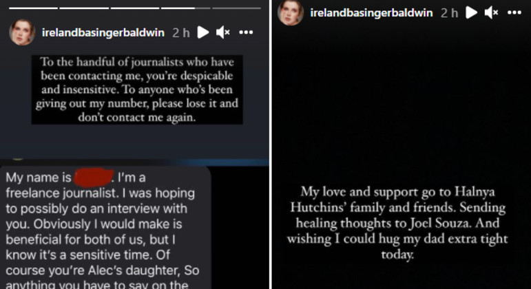 revistapazes.com - Filha de Alec Baldwin fica indignada com a mídia após tragédia que envolve o pai