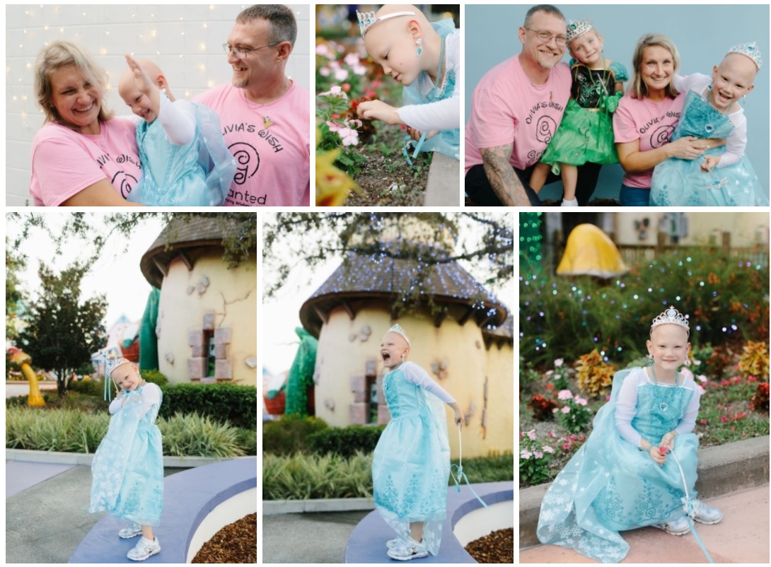 revistapazes.com - Fotógrafo transforma menina com série de doenças graves em princesa da Disney por um dia