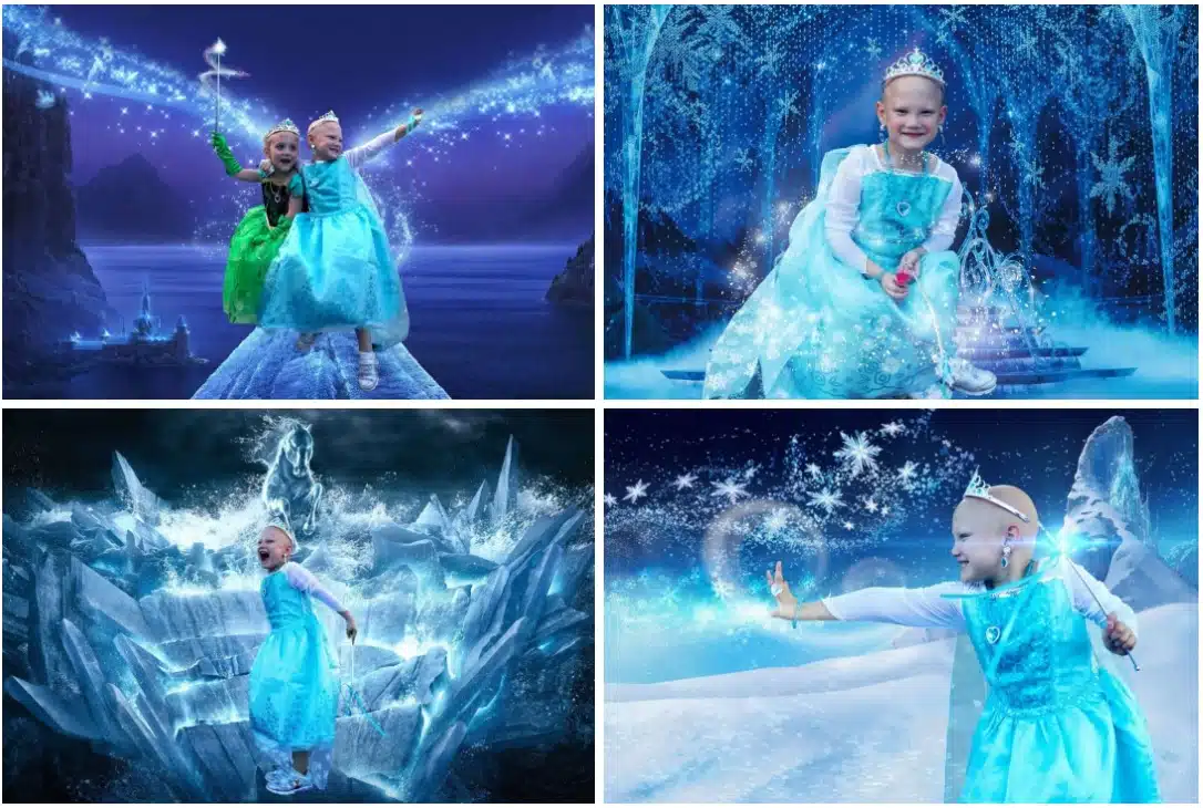 Fotógrafo transforma menina com série de doenças graves em princesa da Disney por um dia revistapazes.com - Fotógrafo transforma menina com série de doenças graves em princesa da Disney por um dia