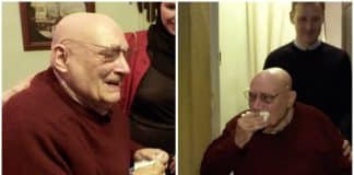 Vovô que passou o Natal sozinho por 20 anos se surpreende com muitos abraços e presentes