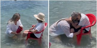Neta realiza sonho da avó de 94 anos ao levá-la ao mar pela primeira vez [VIDEO]