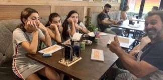 Foto viral de família em restaurante  mistura de “criatividade e tragédia”