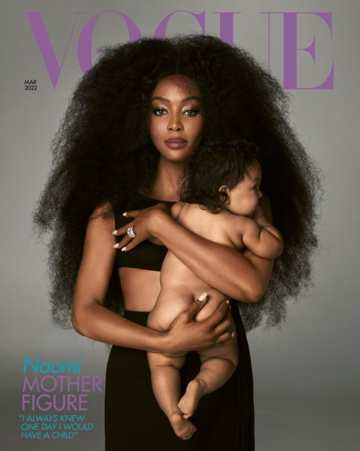 revistapazes.com - “Ela não foi adotada, ela é minha filha”: Naomi Campbell defende sua maternidade aos 50 anos após rumores