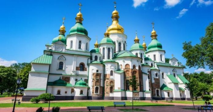 Catedral de Santa Sofia, em Kiev: patrimônio mundial de 700 anos ameaçado pela Rússia?