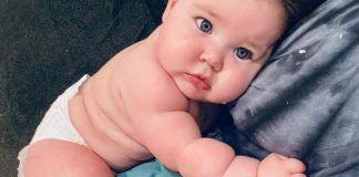 Bebê de 6 meses e 11 kg chama atenção na internet por causa do tamanho