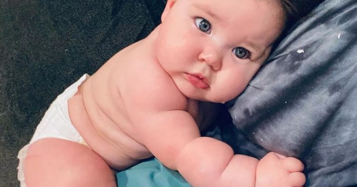 Bebê de 6 meses e 11 kg chama atenção na internet por causa do tamanho