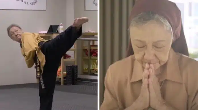 freira Freira de 67 anos é a nova campeã mundial de taekwondo