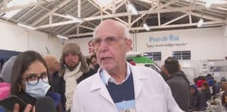 Padre Júlio chora ao atender morador de rua com hipotermia em SP: ‘Se aqui dentro está ruim, imagina lá fora’