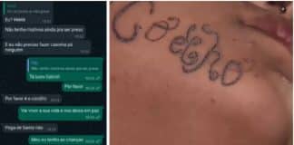 Jovem que tatuou à força nome no rosto da ex descumpriu duas medidas protetivas