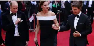 Gesto de Tom Cruise à Duquesa de Cambridge ilumina o cavalheirismo