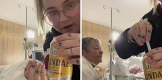 Em vídeo, filha prepara bebida favorita do pai com doença terminal: ‘Era seu último desejo’