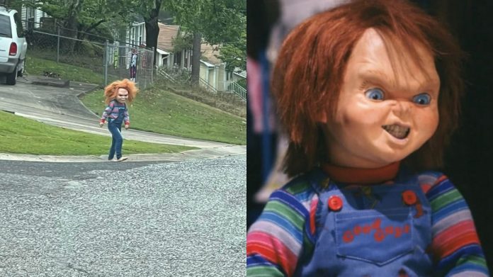 Garotinho de 5 anos se veste de Chucky e assusta vizinhos nos Estados Unidos