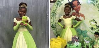 “Fiz o vestido da princesa Tiana para a minha irmã, melhor filme para as crianças pretinhas se identificarem”