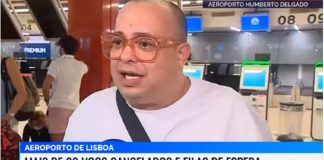Brasileiro viraliza por vídeo em aeroporto de Lisboa: “mesma cueca faz 6 dias”