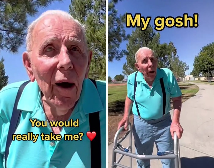 revistapazes.com - Jovem convida idoso de 100 anos para ir à Disneylândia com ele: 'Passeio dos sonhos'