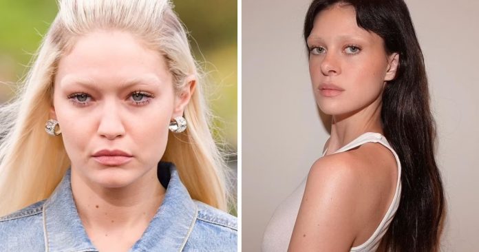 Sobrancelhas descoloridas: a estranha tendência aderida por famosas como Kylie Jenner e Gigi Haddid