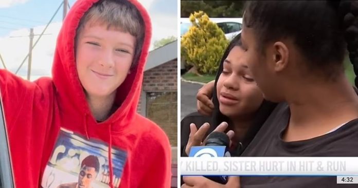 Menino morre um dia após aniversário de 13 anos depois de salvar sua irmã de ser atropelada