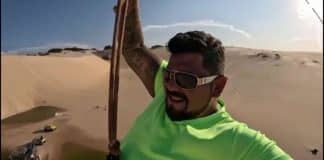 Turista filmou queda de tirolesa que o levou à morte em Canoa Quebrada; veja o vídeo