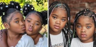 Megan e Morgan, as gêmeas com olhos estonteantes que estão fazendo sucesso na internet