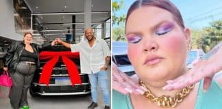 Thais Carla posta foto com carro novo e afirma: “Mulher gorda pode e deve realizar sonhos”