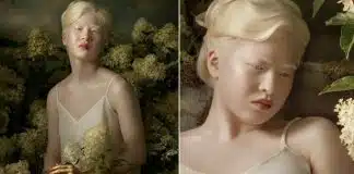 Abandonada por ter albinismo, chinesa de 16 anos vira modelo e brilha na Vogue Itália; veja as fotos