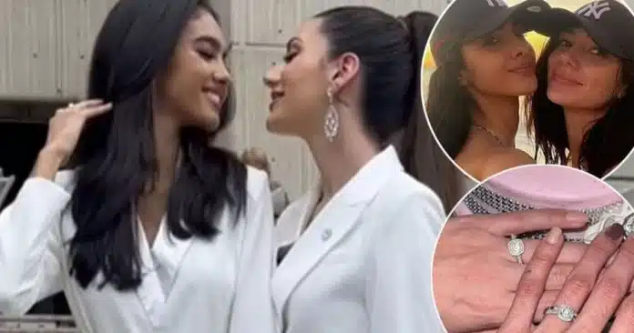 Miss Argentina e Miss Puerto Rico se casam em segredo após concurso de beleza