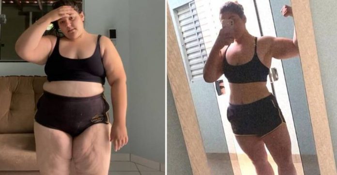 Jovem perde 45 kg em menos de 7 meses para realizar sonho de ser policial militar