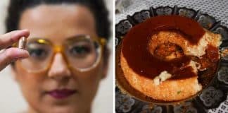 Bala perdida fura parede de casa no RJ, despedaça pudim e quase acerta criança de 3 anos