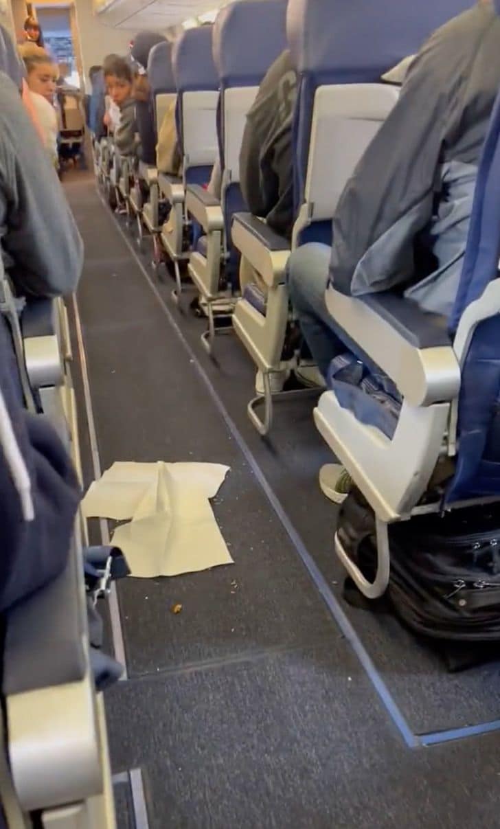 revistapazes.com - [VIDEO] Aeromoça se recusa a permitir decolagem até que passageiros malcriados limpassem sua bagunça