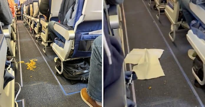 [VIDEO] Aeromoça se recusa a permitir decolagem até que passageiros malcriados limpassem sua bagunça
