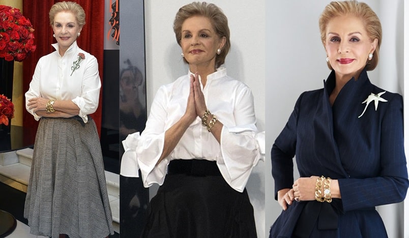 revistapazes.com - Da roupa ao batom: 10 dicas da fantástica Carolina Herrera para ser elegante aos 60