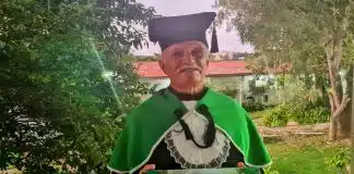 Idoso de 75 anos que rodava 100km para estudar se forma na Faculdade de Zootecnia