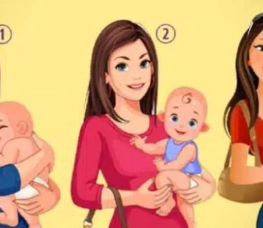 TESTE DE PERCEPÇÃO: Qual mulher está carregando o filho de outra pessoa?