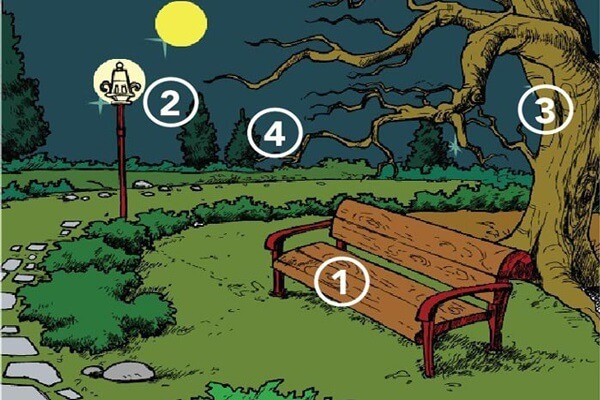 Onde você se sentiria mais seguro neste parque? Sua resposta revela algo MUITO importante sobre você