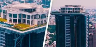 Dono da faraônica ‘mansão do céu’ de R$ 100 milhões construída no topo de arranha-céu NUNCA MOROU NELA