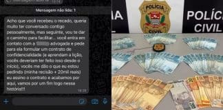 Após ser demitido, jovem tenta extorquir R$ 20 mil de ex-patrão com quem teve caso amoroso – prints entregues à polícia são chocantes