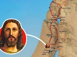 Incrível descoberta: veja toda a vida de Jesus traçada em mapa e entenda onde cada passo aconteceu