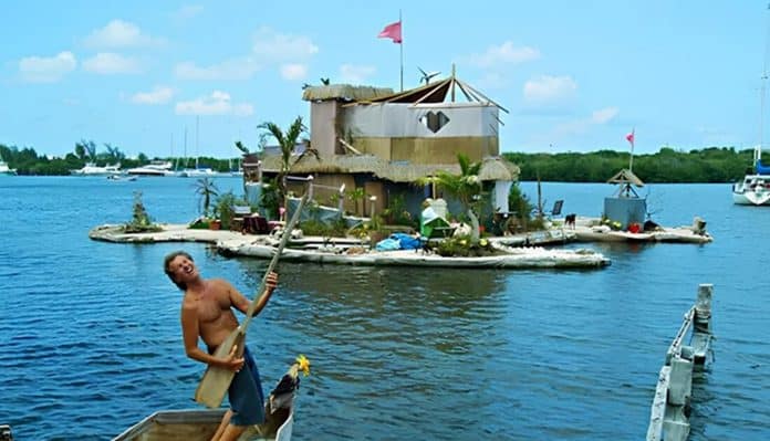 Ele construiu sozinho uma ilha montada com 150 mil garrafas PET — e viveu nela por anos no Caribe