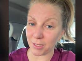 Enfermeira do fim da vida chocalho da morte