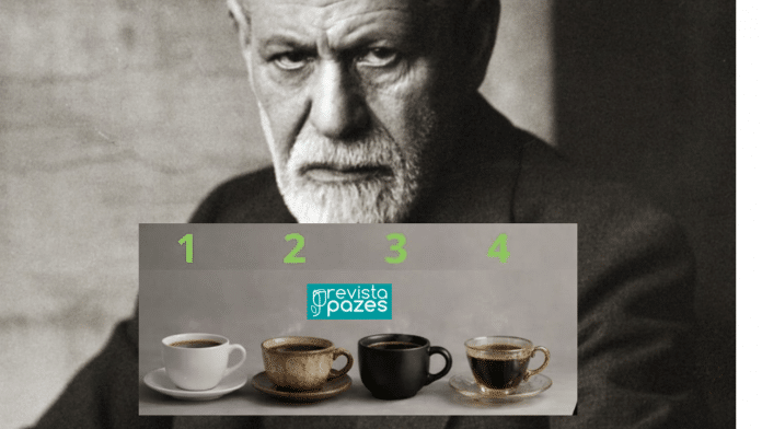 Sem pensar muito, escolha a xícara que priimeiro chamar a sua atenção. (Fundo virtual para Zoom) Sem pensar muito, escolha uma xícara e confira o resultado