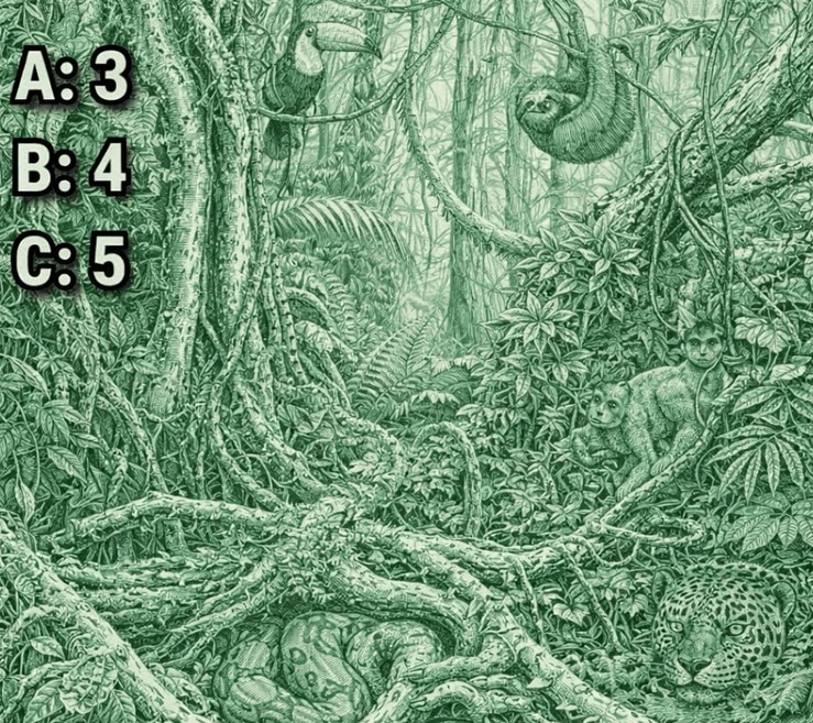 revistapazes.com - Esse teste visual viral promete revelar se voc&ecirc; &eacute; narcisista &mdash; quantos animais voc&ecirc; encontrou?