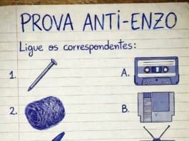 prova anti-enzo teste