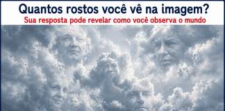 Quantos rostos você vê na imagem? Sua resposta pode revelar como você observa o mundo