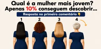 Você consegue descobrir qual mulher é a mais jovem? A resposta engana muita gente
