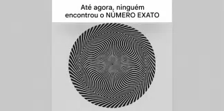 Qual número você vê na espiral? Ilusão de ótica confunde leitores nas redes
