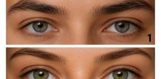 teste dos olhos