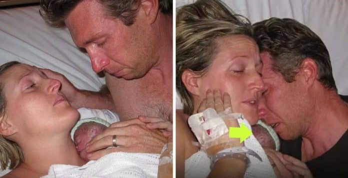 O bebê nasceu sem vida, mas um gesto desesperado dos pais chocou os médicos