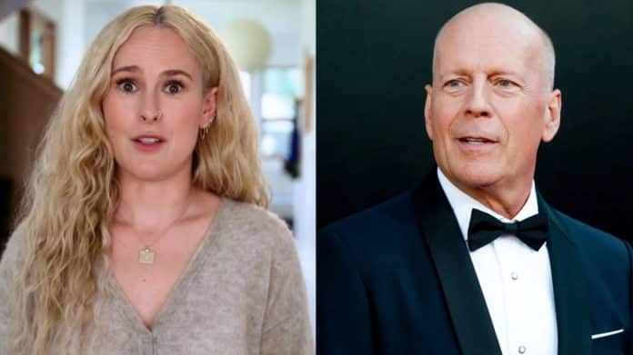 Bruce Willis surpreende a filha com reação emocionante em meio à luta contra a demência