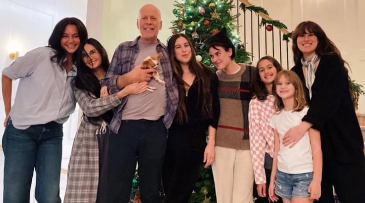 revistapazes.com - Bruce Willis surpreende a filha com rea&ccedil;&atilde;o emocionante em meio &agrave; luta contra a dem&ecirc;ncia